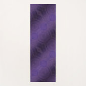 aanvaarding | Violet Medallions Meditatie Yogamat (Voorkant)