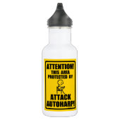 Aanval Autoharp Waterfles (Rechts)