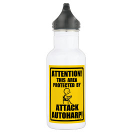 Aanval Autoharp Waterfles