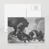 Aanval Briefkaart (Voorkant / Achterkant)