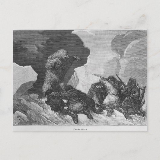 Aanval Briefkaart (Voorkant)