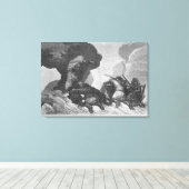 Aanval Canvas Afdruk (Insitu (Houten vloer))