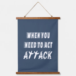 Aanval Hangend Wandkleed