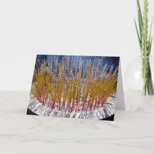 Aanval in een tempel - Zhongdian, Yunnan, China Kaart (Voorkant)