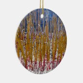 Aanval in een tempel - Zhongdian, Yunnan, China Keramisch Ornament (Rechts)