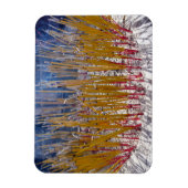 Aanval in een tempel, Zhongdian, Yunnan - China Magneet (Verticaal)