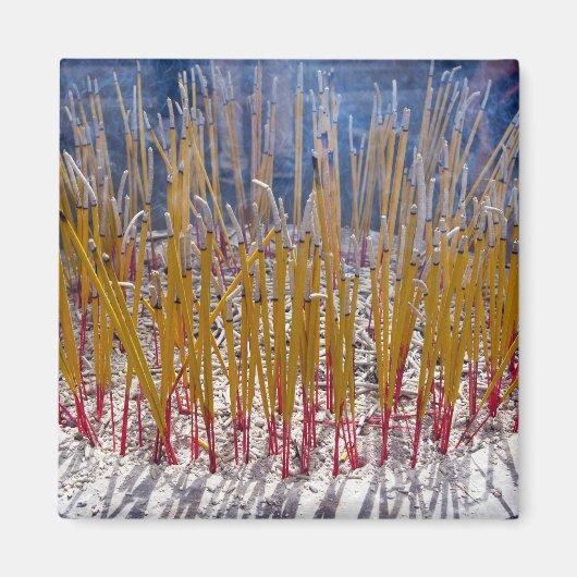 Aanval in een tempel, Zhongdian, Yunnan - China Magneet (Voorkant)