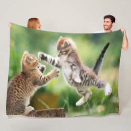 AANVAL KITTEN FLEECE DEKEN