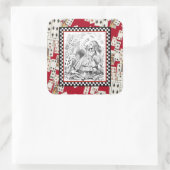 Aanval op de Kaart 1 Sticker (Tas)