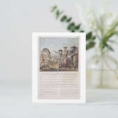Aanval op de loopgraven voor Den Haag Briefkaart (Staand voorkant)