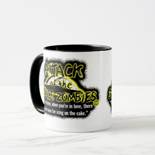 Aanval op de Mok "Space Zombies" (Voorkant links)