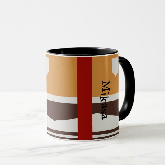 Aanval op de Mok van Titan geïnspireerd, Mikasa (Voorkant rechts)