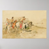 Aanval op de Muleteers Poster (Voorkant)