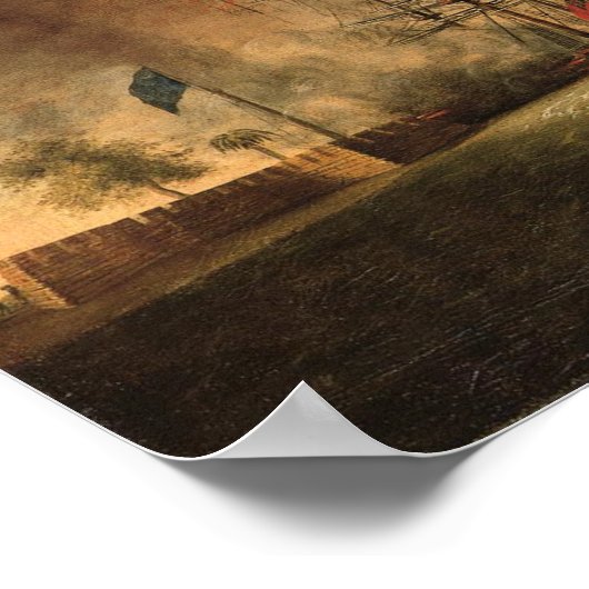 Aanval op Fort Moultrie Poster (Hoek)