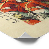 Aanval op het kasteel van Peking tijdens Boxer Reb Poster (Hoek)