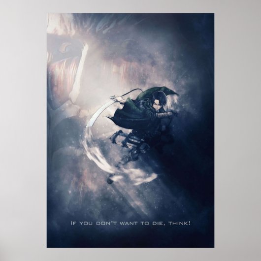 aanval op het ontwerp van de titaan poster (Voorkant)