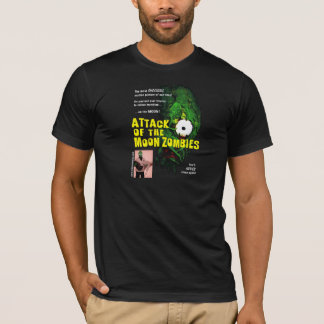 "Aanval op het poster Moon Zombies" shirt