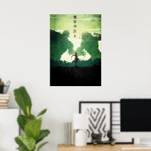 aanval op het titaanontwerp 35 poster (Thuiskantoor)