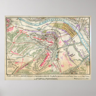 Aanval op Marie's hoogten Poster