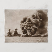 Aanval op Pearl Harbour Briefkaart (Voorkant)