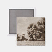 Aanval op Pearl Harbour Magneet (Voorkant / Achterkant)