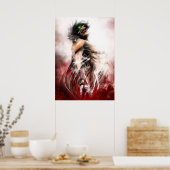 Aanval op Titan Eren Poster (Keuken)