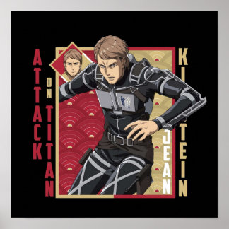 Aanval op Titan Jean Kirstein Poster