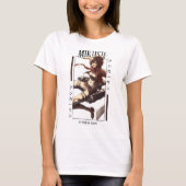 AANVAL OP TITAN-MIKASA ACKERMAN COOL DESIGN T-SHIRT (Voorkant)