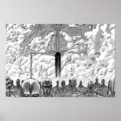 Aanval op Titan Rumbling scène Poster (Voorkant)