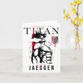 Aanval op Titan Sticker Kaart (Gele Bloem)