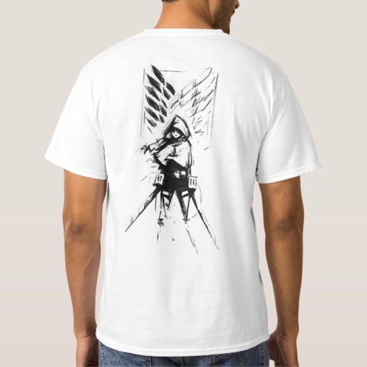 aanval op Titans Hoodie T-shirt (Achterkant)