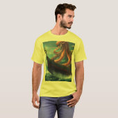 Aanval op wild octopusschip t-shirt (Voorkant volledig)