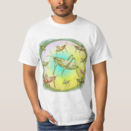 Aanval sprinkhaan t-shirt