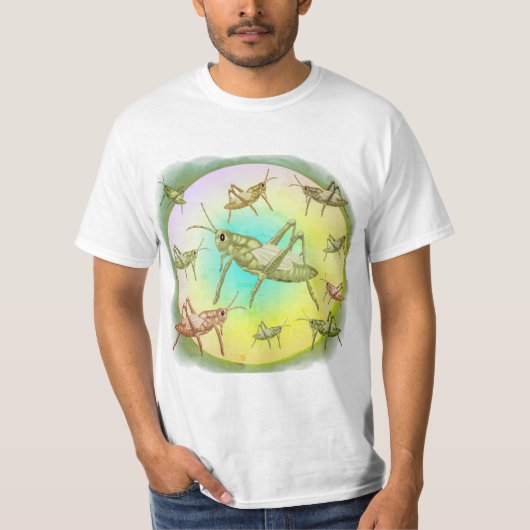Aanval sprinkhaan t-shirt (Voorkant)