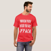 Aanval T-shirt (Voorkant volledig)