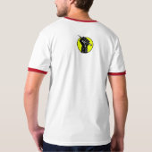 Aanval van de 50 voet ChrisDoComics in 3D! T-shirt (Achterkant)