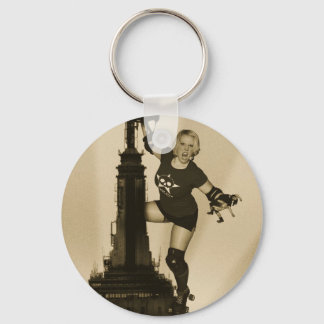 Aanval van de 50-voet Kayzilla Sleutelhanger