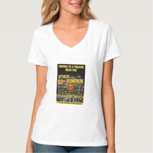 Aanval van de 50ft pompoen t-shirt
