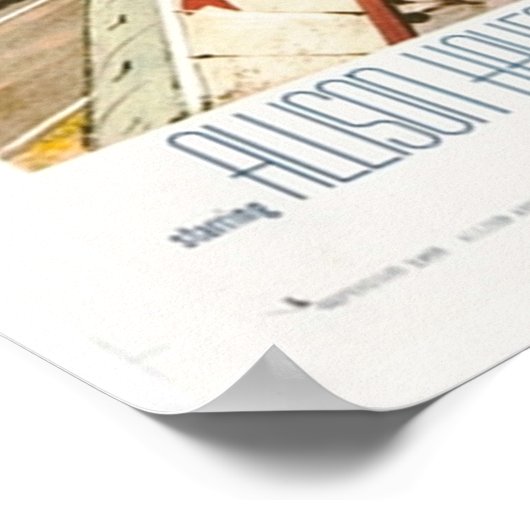 Aanval van de 50ft-speelfilm Art Retro van 1958 Poster (Hoek)