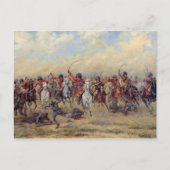 Aanval van de afdeling "Besparing" Briefkaart (Voorkant)