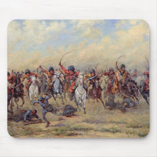 Aanval van de afdeling "Besparing" Muismat (Voorkant)