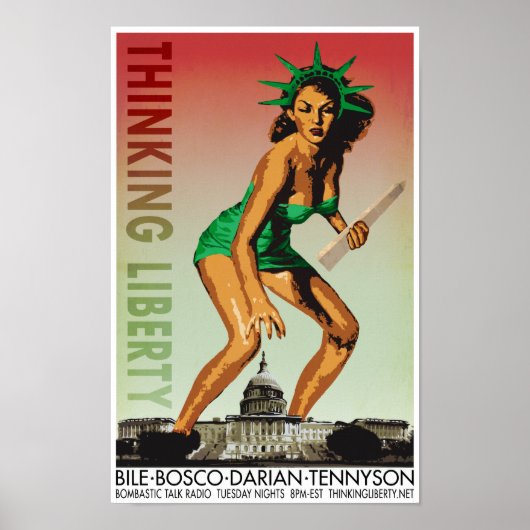 Aanval van de anarchist van 50 ft poster (Voorkant)