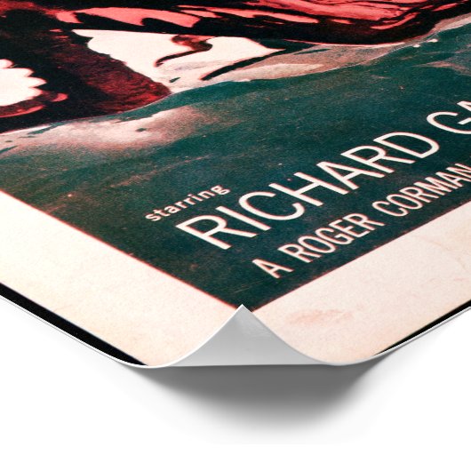 Aanval van de Crab Monsters 1957 Horror Movie Poster (Hoek)