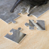 Aanval van de gigantische slak ontspannende zelfzo legpuzzel (Zijkant)