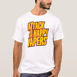 Aanval van de Happy Vapers T-shirt