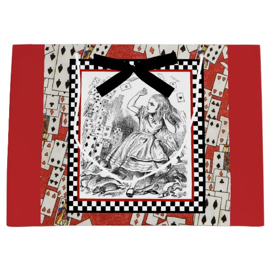 Aanval van de kaarten 1 groot cadeauzakje (Voorkant)