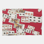 Aanval van de kaarten 4 theedoek (Horizontaal)