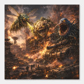 Aanval van de kolossus/wezensfunctie wallpaper behang (Voorkant)