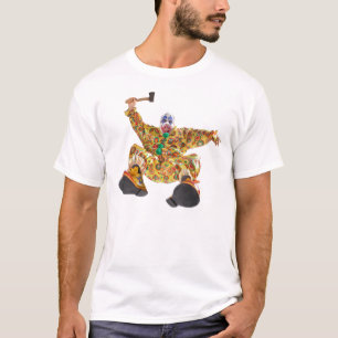 aanval van de kwade clown t-shirt