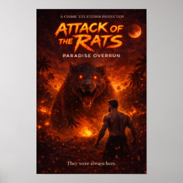 Aanval van de ratten — Paradijs ingenomen Poster